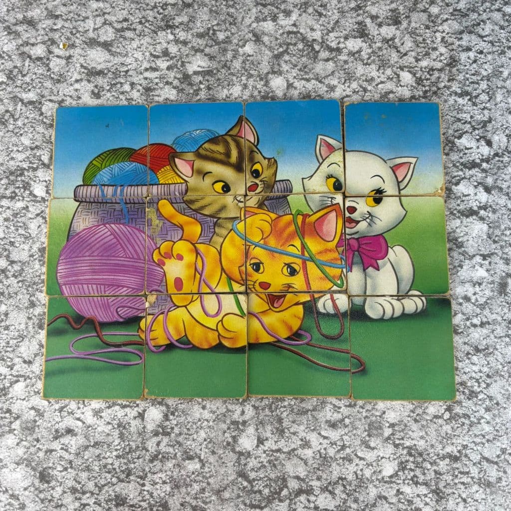 Quebra cabeça gatinhos