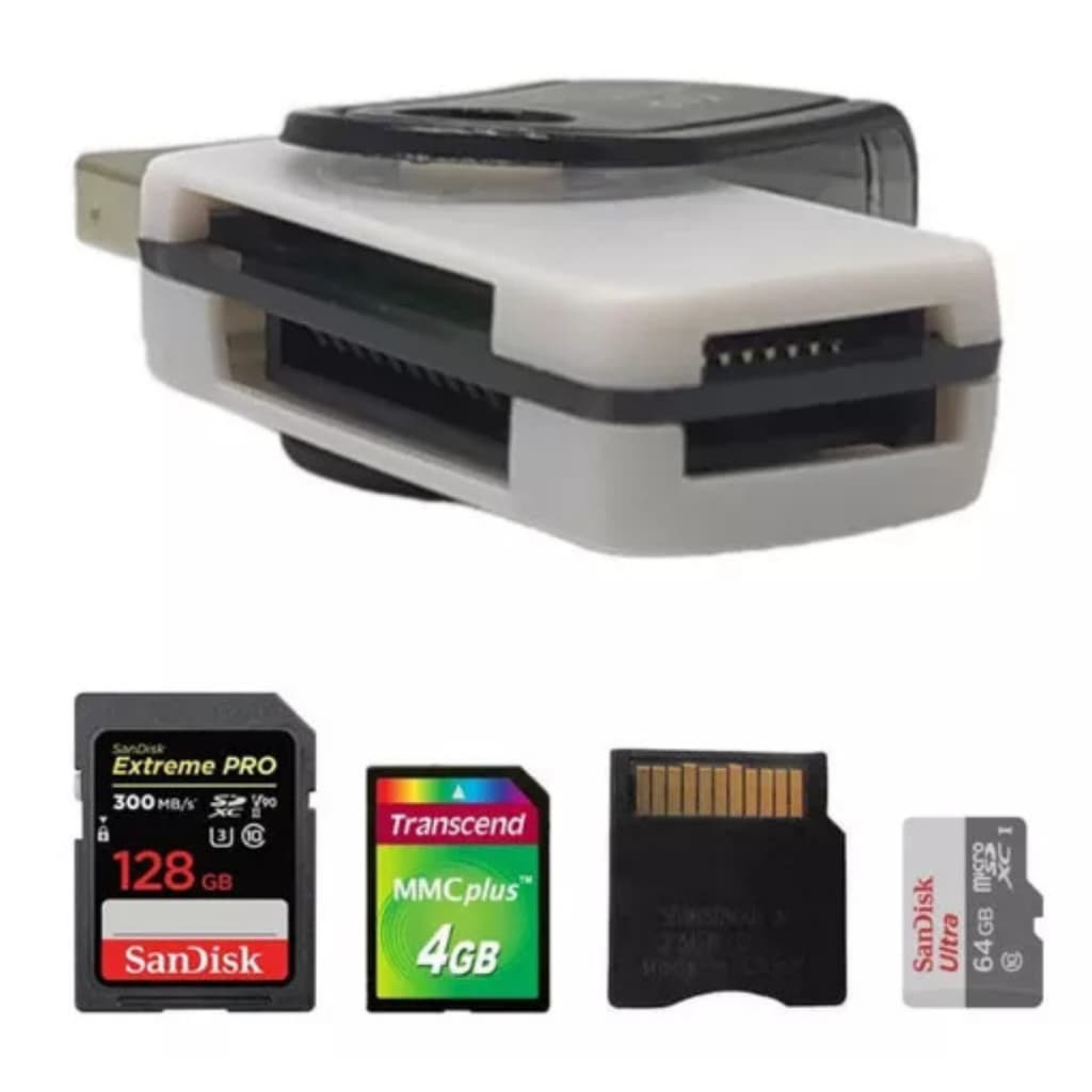 Adaptador Leitor de cartão memória universal Conector microSd 2.0
