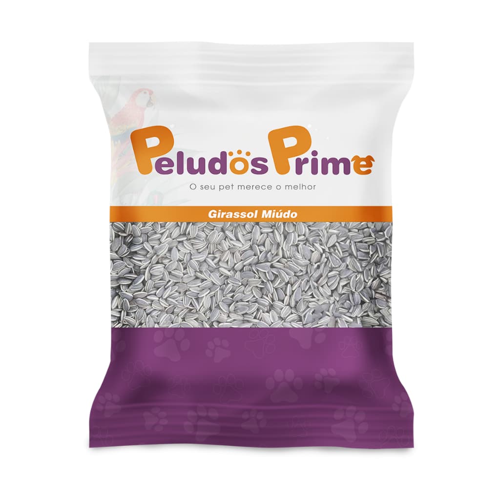 Semente de Girassol - 5kg - Alta Qualidade, Nutritiva e Econômica