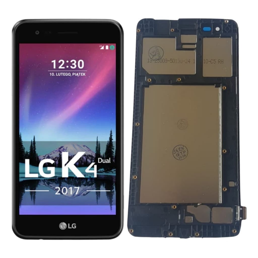 Tela  LG K4 2017 X230 X230ds Frontal Display Lcd c/ Aro Envio Já