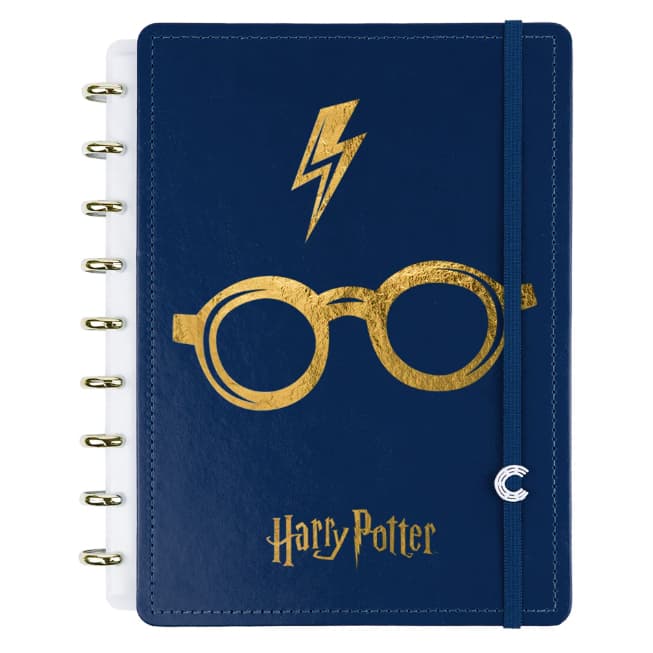 Caderno Inteligente Harrpy Potter Azul A5 - Caderno Inteligente