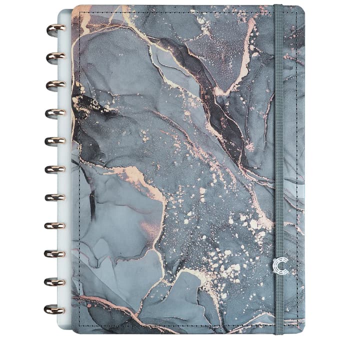 Caderno Inteligente Onyx Grande 80 Folhas 11 discos - Caderno Inteligente