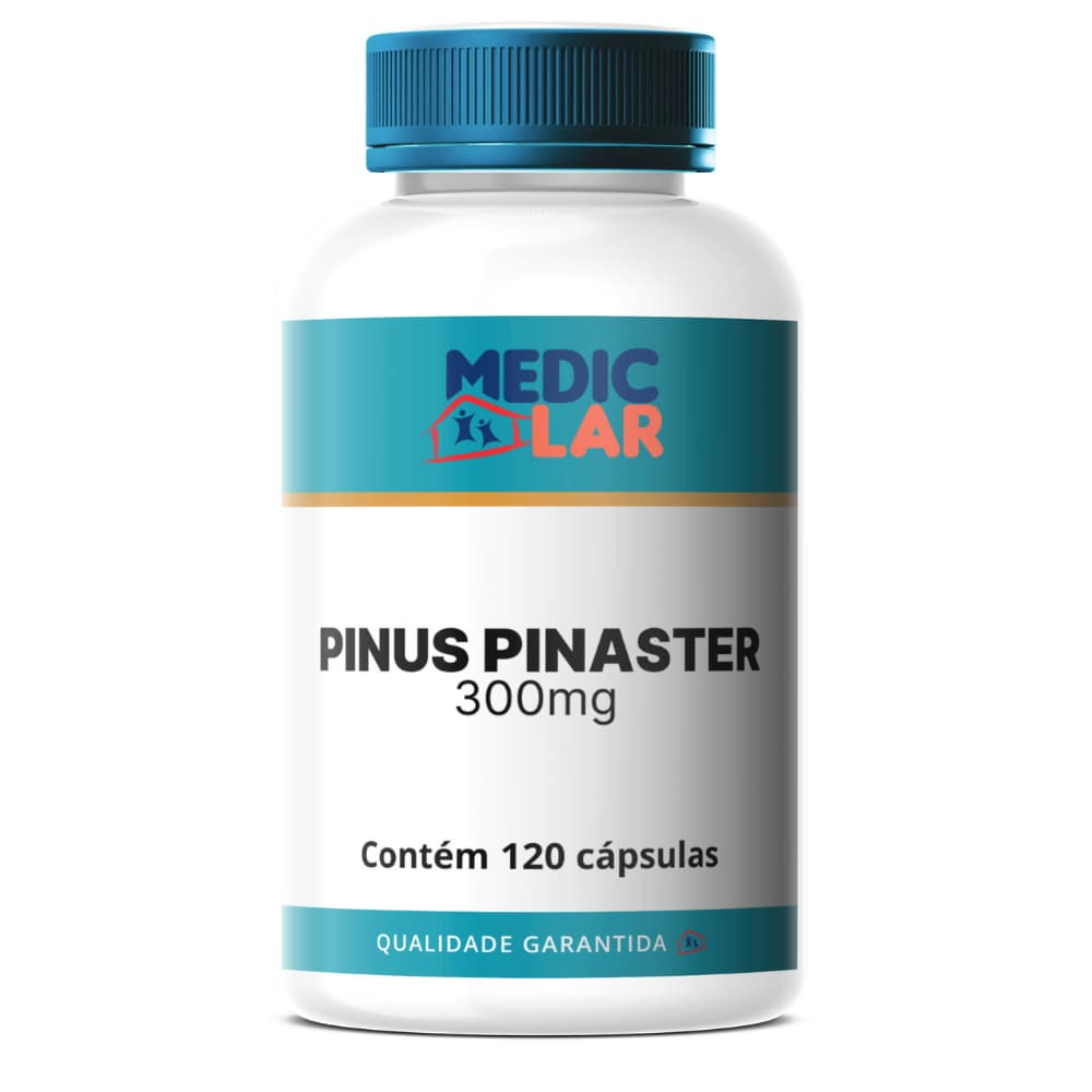 Pinus Pinaster (Pinheiro-Bravo) 300mg - 60, 120 Cápsulas