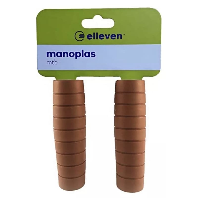 Manopla punhos de borracha bike Marrom confortavel Elleven para Bicicleta Retrô