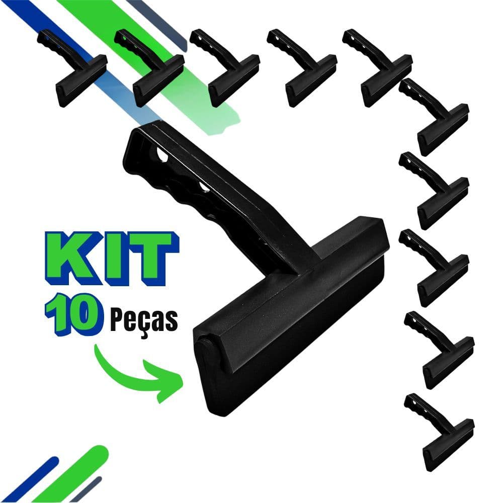 Kit 10 Rodinhos de Pia Rodo para Pia Cozinha Limpeza de Pia Reforcado