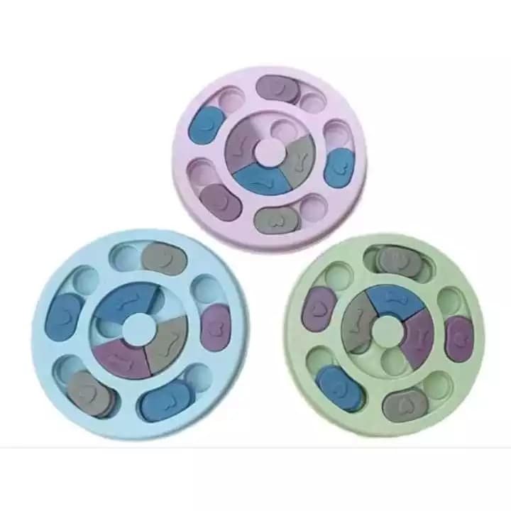 Brinquedo Interativo para cachorro - brinquedo cães esconde petisco - comedouro lento inteligente para cachorros