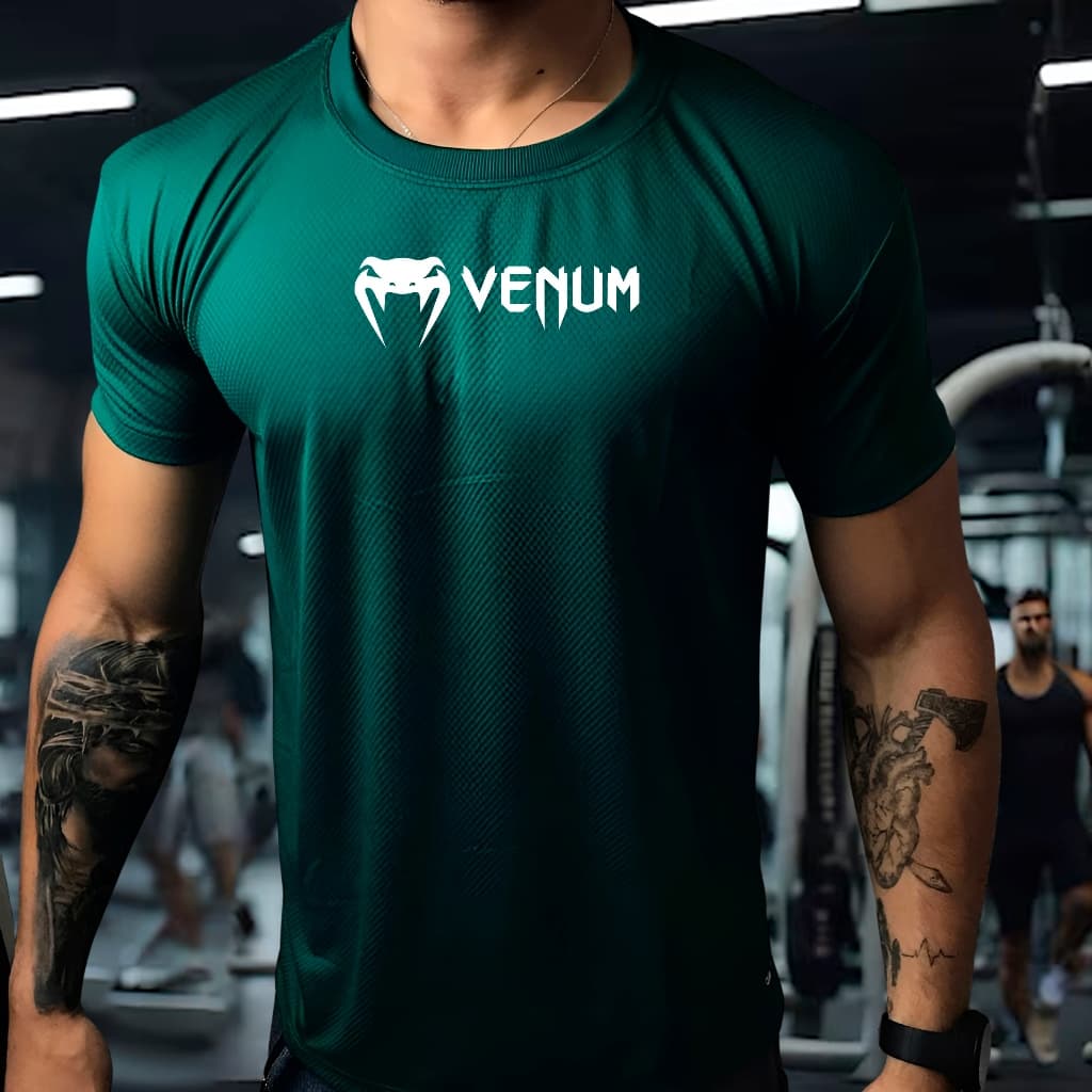 Camisa Dry Fit Esporte com Elastano academia, corrida, caminhada, musculação, treino intenso