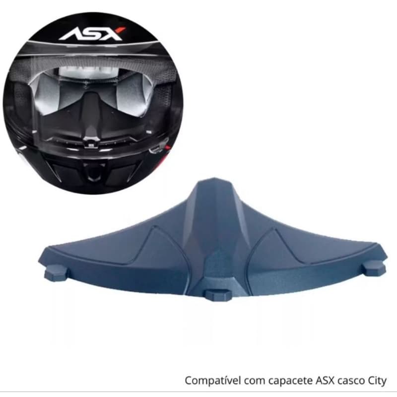Narigueira Alta Para Capacete Asx City Nova Original