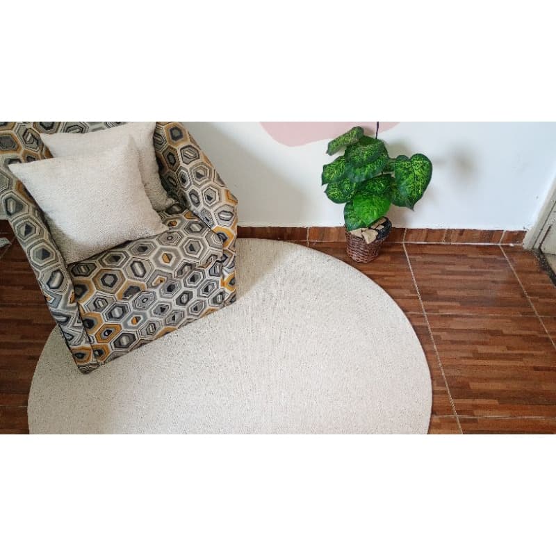 2 capas em tecido linho decorativo 40x40