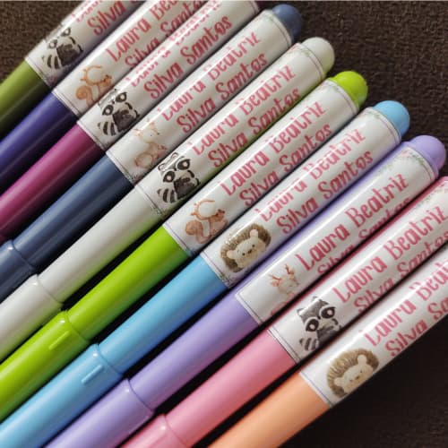 120 ETIQUETAS ESCOLARES PERSONALIZADA - ETIQUETA ESCOLAR - MATERIAL ESCOLAR
