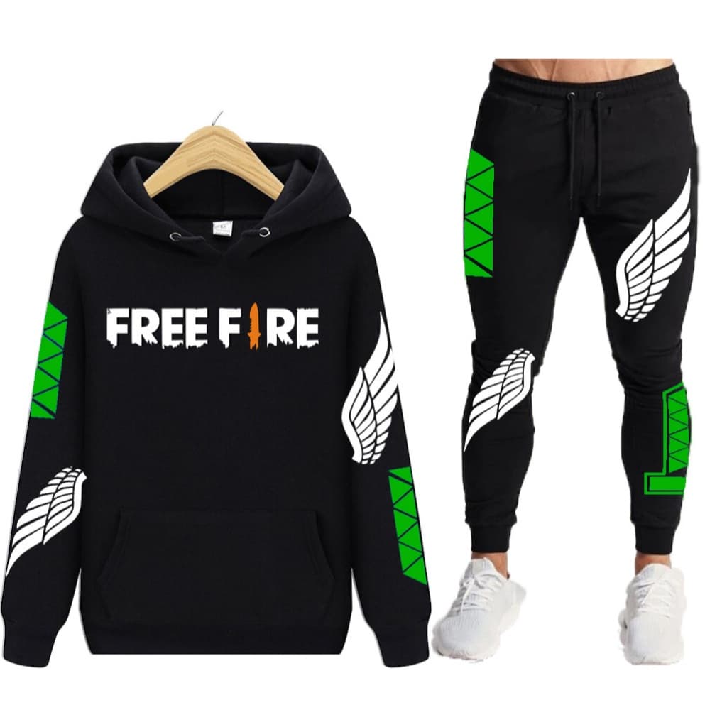 Conjunto de Moletom Angelical Verde - Envio Rápido