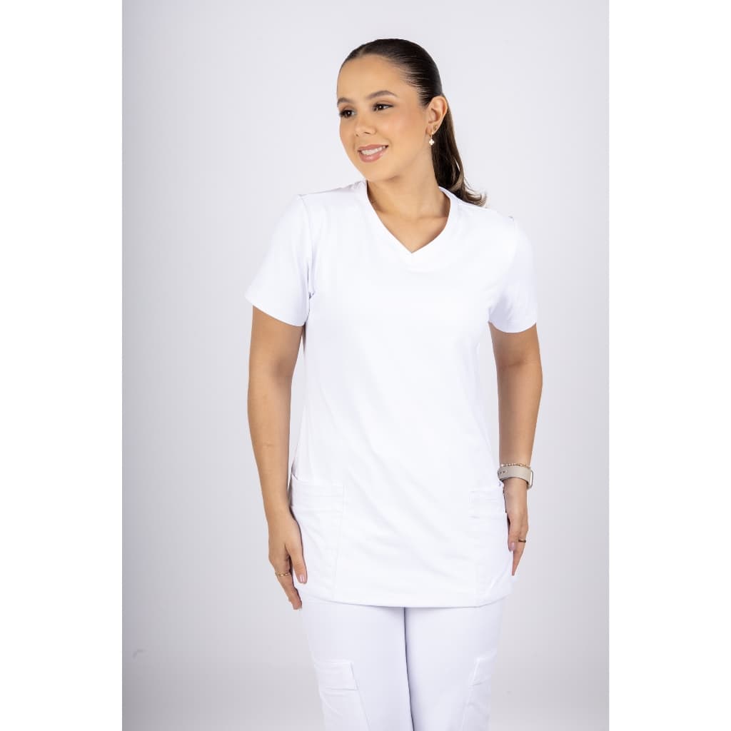 CONJUNTO SCRUB FEMININO CLASSIC PIJAMA CIRÚRGICO HOSPITALAR ENFERMAGEM SAÚDE E ESTÉTICA