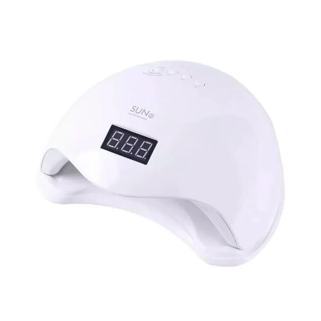Cabine Sun 5 48w Rosa/Branca Bivolt Uv/led  Timer Led Unhas Gel