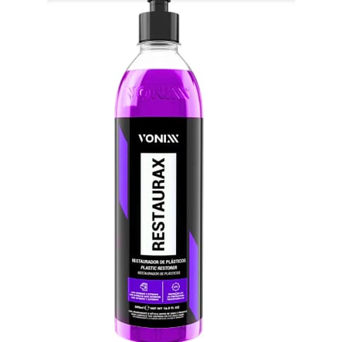 Restaurador Plasticos Restaurax 500ml Vonixx