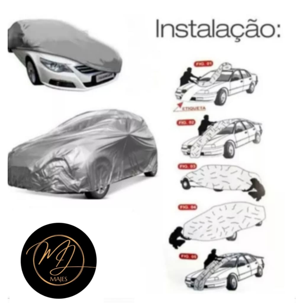 Capa de Cobrir Carro- Impermeável e Proteção Completa contra Sol, Chuva e Poeira 🌞🌧️🚗