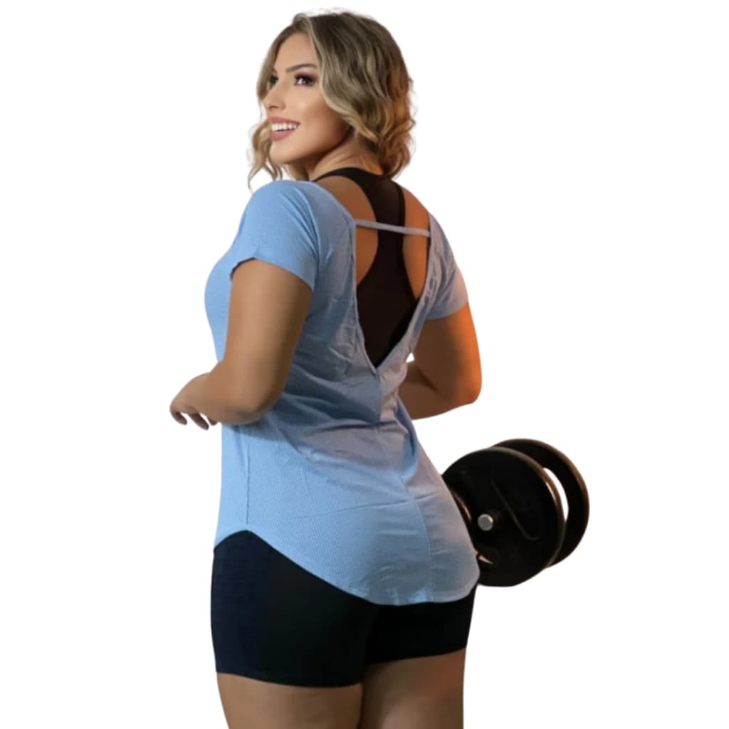 Blusa Feminina Academia, Poliamida