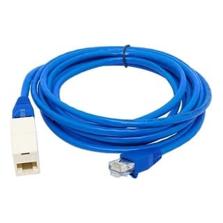 Kit Emenda Prolongador Extensor Rj45 Fêmea+cabo De Rede 2mt