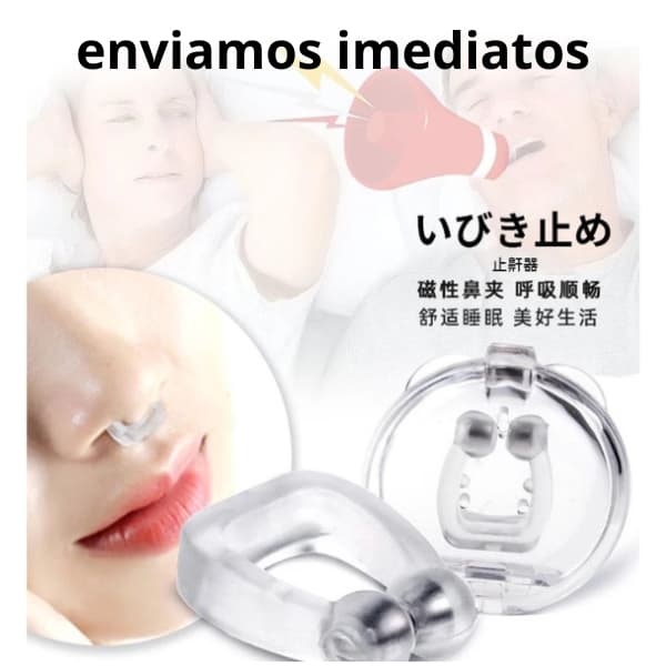 Kiit de  Clipe Dilatador Nasal Anti ronco Magnético Respire Melhor