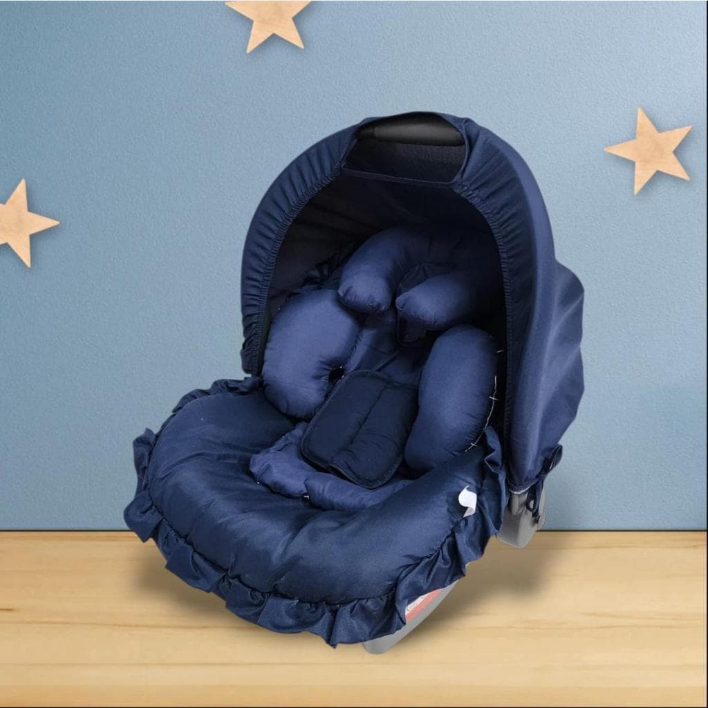 Kit 5 peças para bebê conforto Capa Protetor Cinto Capota Redutor Galzerano Cosco Burigotto