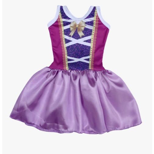 Vestido Rapunzel Aurora Bela