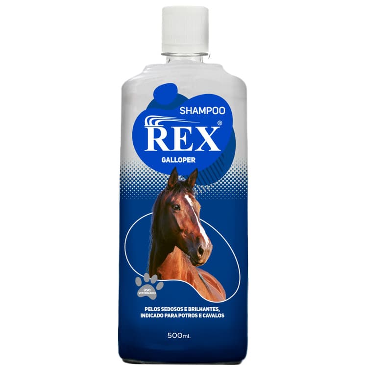 Shampoo Cavalo Crescer Cabelos Pelos Crina Galloper 500ml