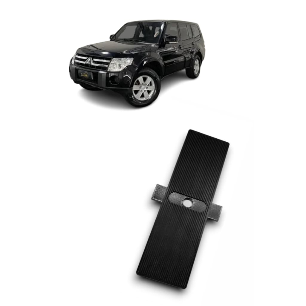 Alavanca Esteira Câmbio Trilho Guarda Pó Pajero Full 2008 a 2020
