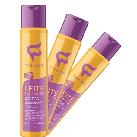 3 Leite Siliconizado - Fashion - 400ML