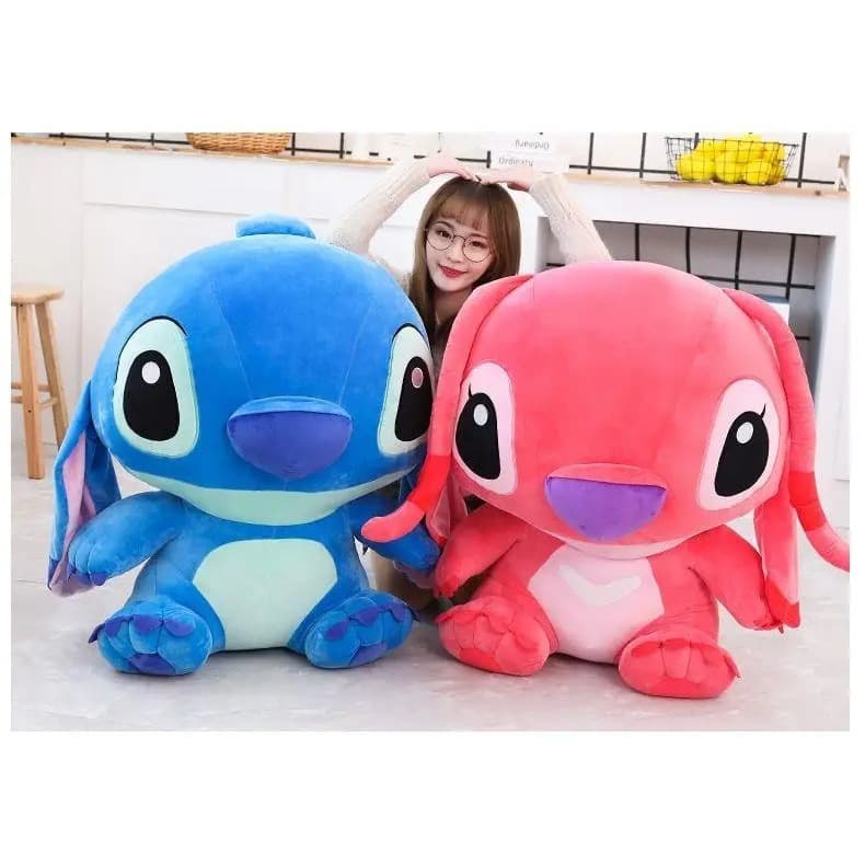 Pelúcia Angel 100cm Lilo E Stitch Disney Antialérgico 1m Gigante