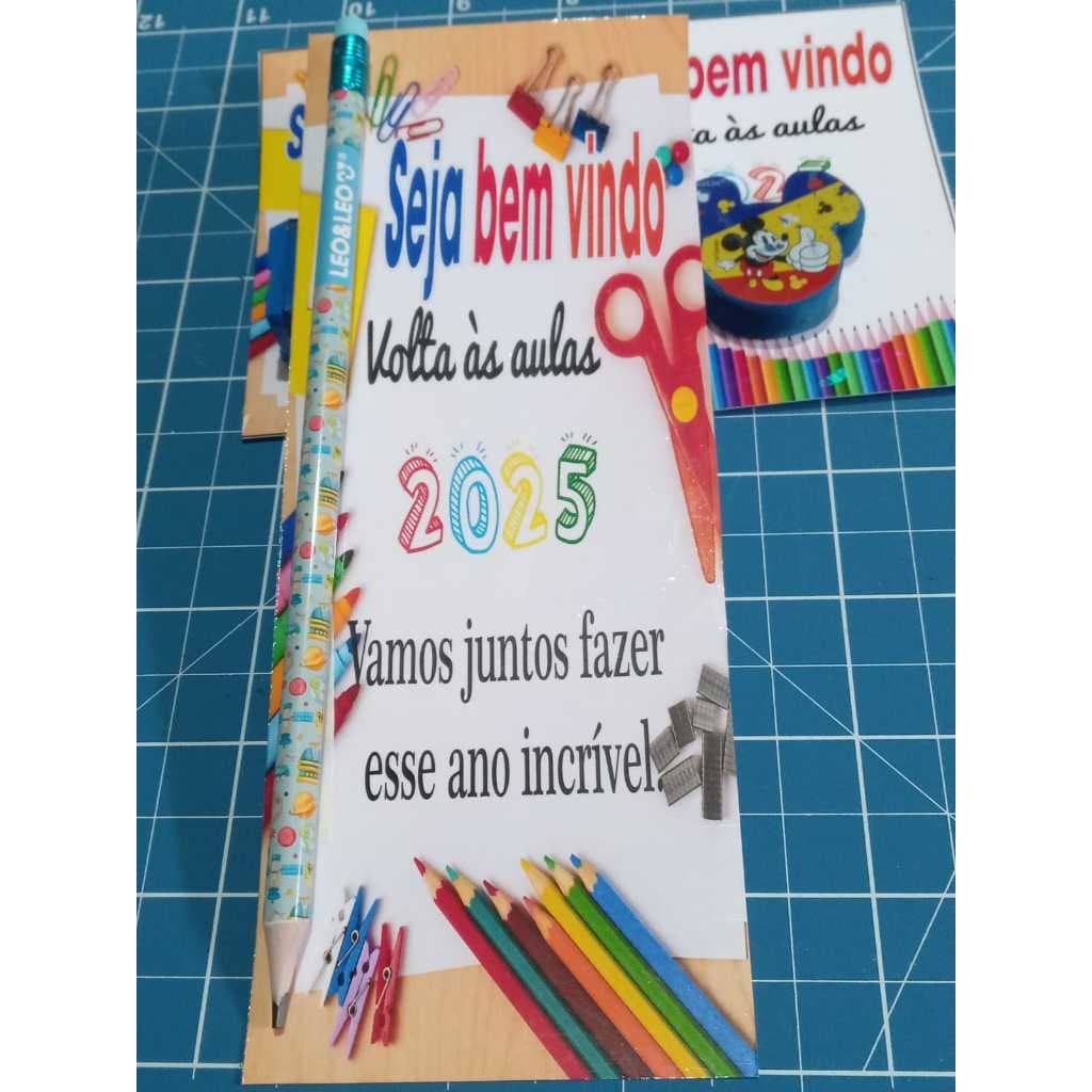 30 CARTÕES VOLTA AS AULAS, LEMBRANCINHA PROFESSORES VOLTA AS AULAS.