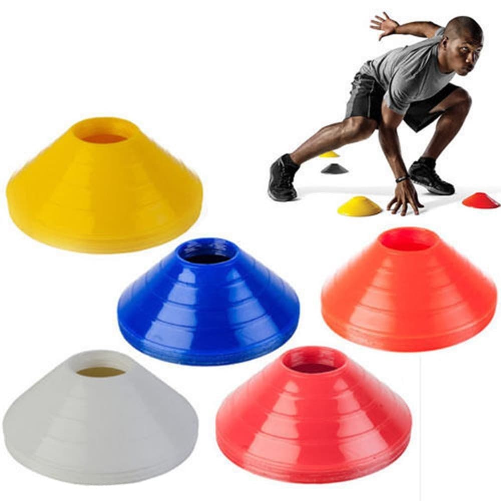 Kit Funcional Treino Agilidade 10 Pratos Chapéus Chinês