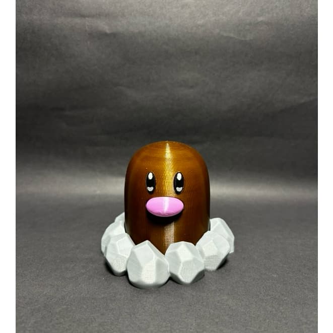 Pokémon Diglett boneco action figure Colecionável