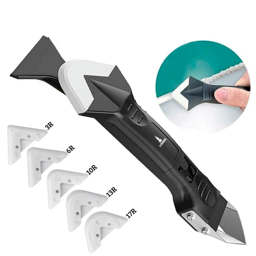 Raspador Silicone Removedor Calafetagem Espátula Aplicador Rejunte 3x1