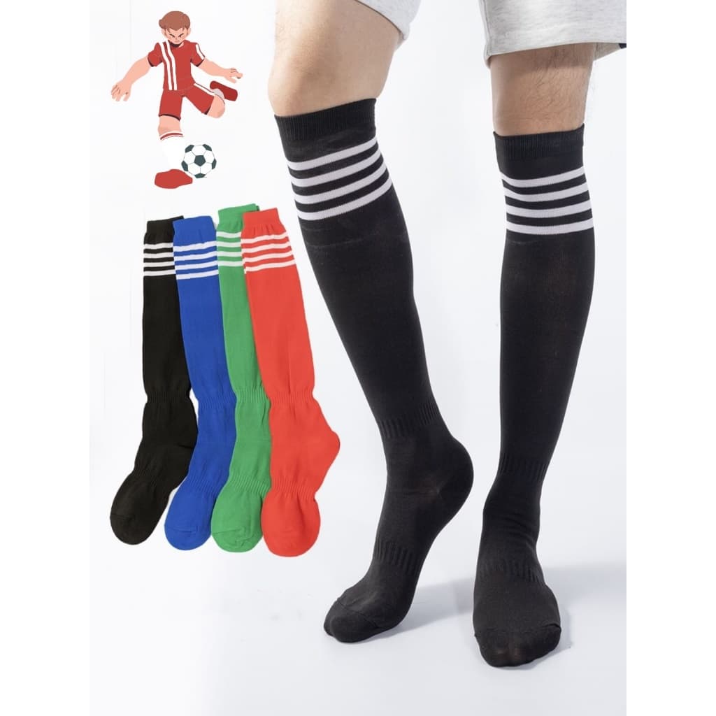 3/6/12 Pares de Meiao Futebol Esporte Adulto Jogador Profissional Cano Alto Society