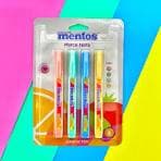 Kit C/4 Marca Texto Tons Pastel Perfetti Mentos C/ Cheirinho