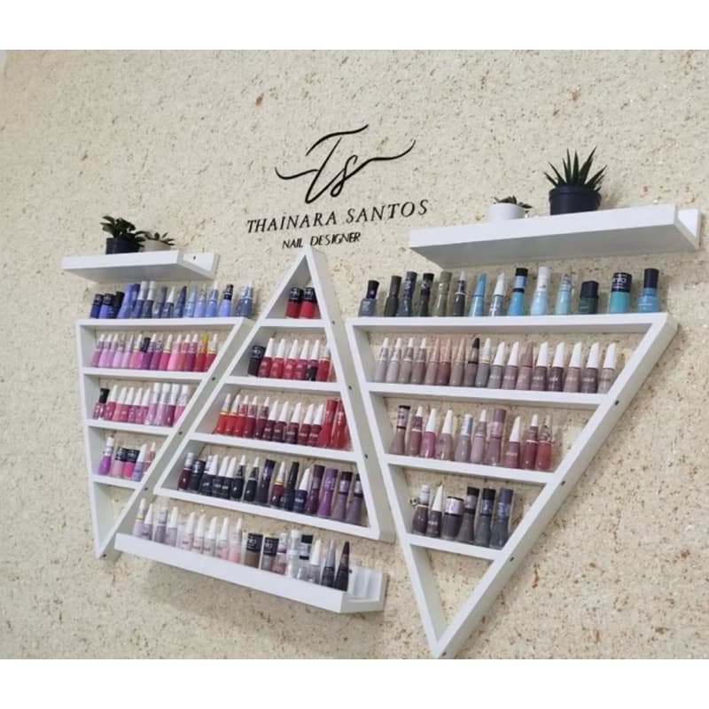 Expositor de Esmalte triangula separado e combo