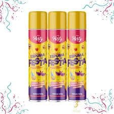 Kit 3 Spray Espuminha Carnaval - Festas My Party