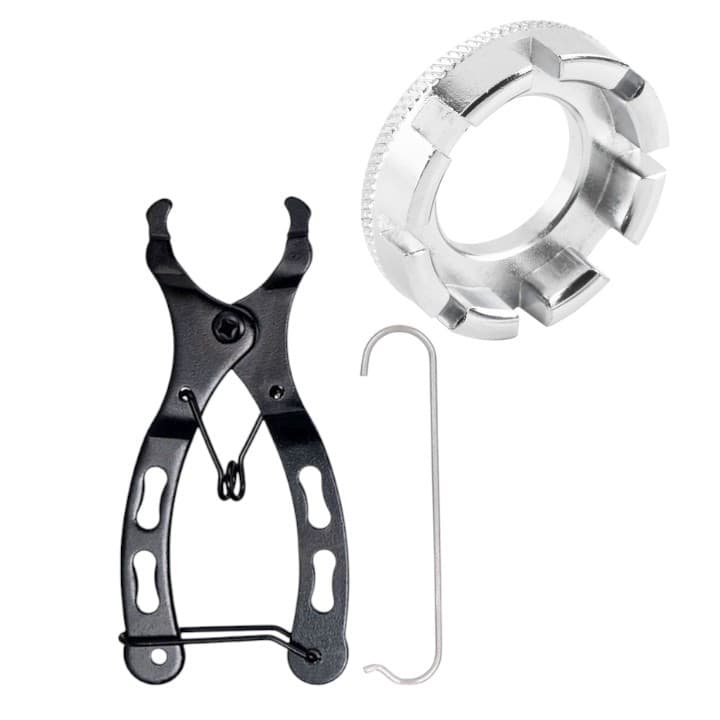 Kit Chave De Raio 8 Medidas Diferentes Bike + Alicate para Bike mini Remoção Corrente