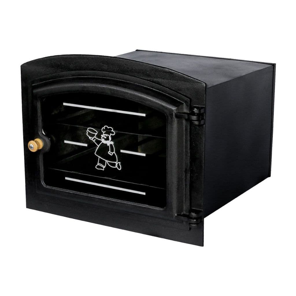 FORNO ABAULADO COM VIDRO CAIXOTE 0,90MM PEQUENO