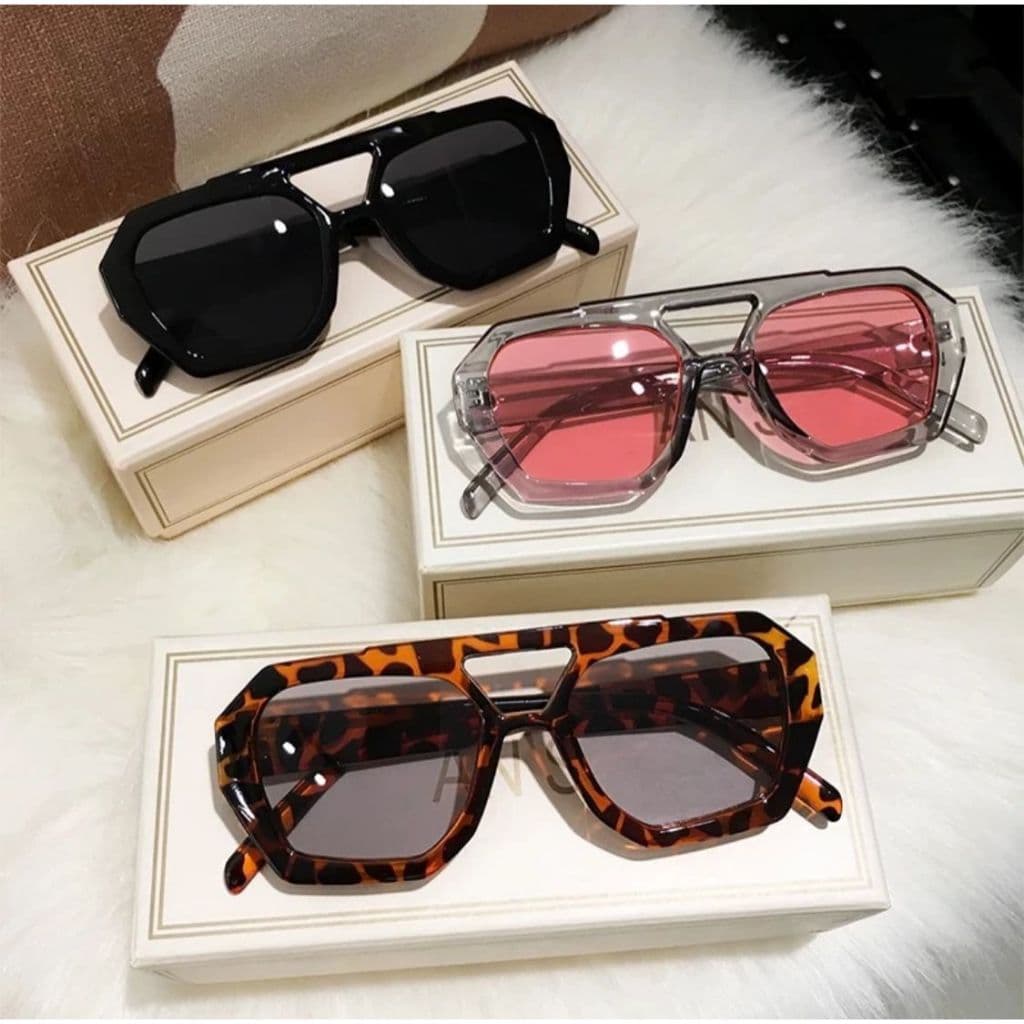 Óculos De Sol Femininos Proteção Solar UV Moda Personalidade Retro Artística Comutador Artístico Dirigir De Praia
