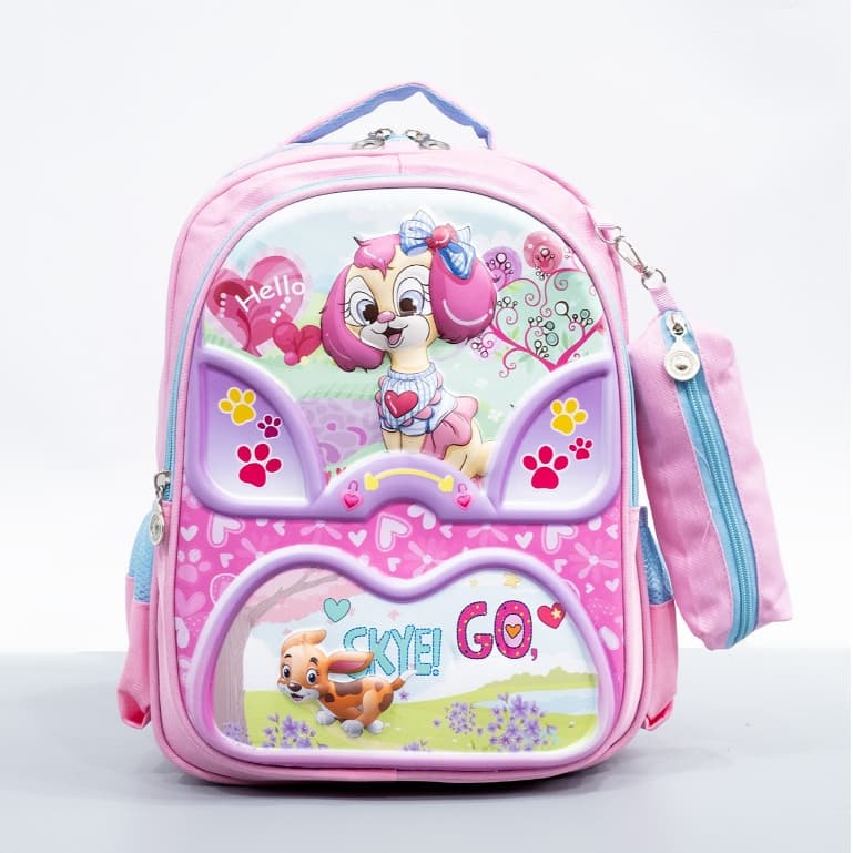 Mochila Infantil Feminina Glitter Escolar Fofa para Menina 4 a 6 Anos Creche Passeio Brilhante