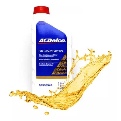 Óleo sintético motor SAE 0W20 API SN ACDelco - 98550549