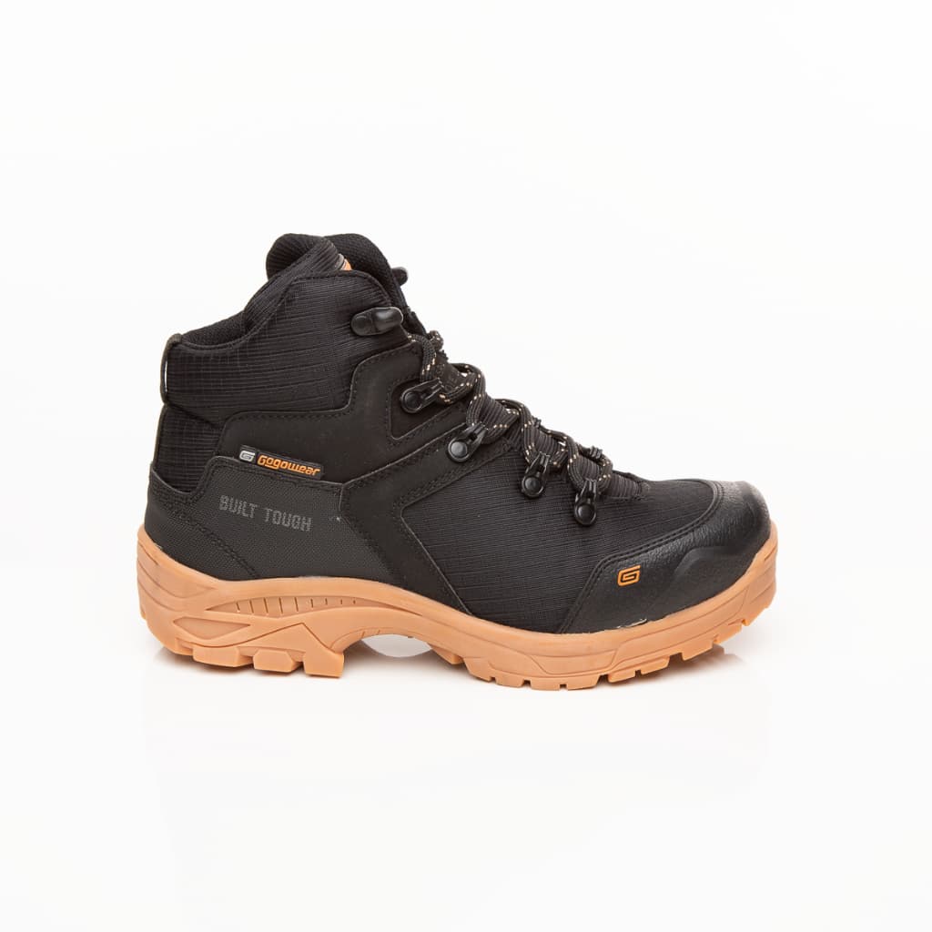 Bota Tática Com CA Bico De PVC De Segurança Coturno Snipers Gogowear Couro e Microfibra