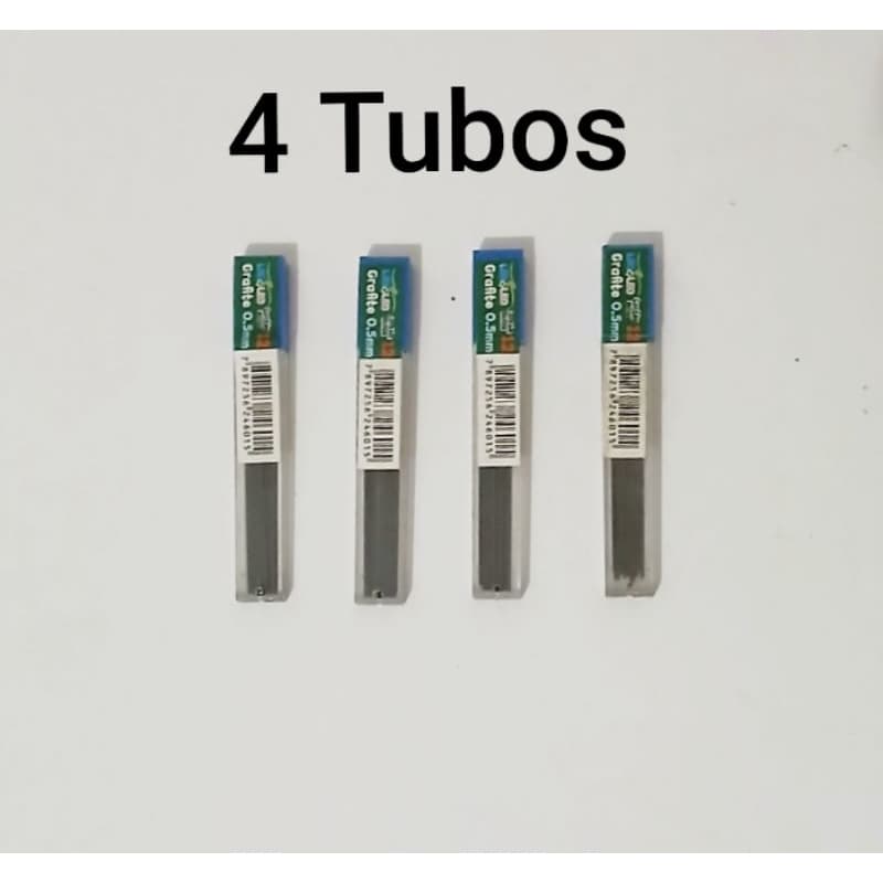 Grafite 0.5mm 4 Minas com 12 unidades cada Leo e Leo