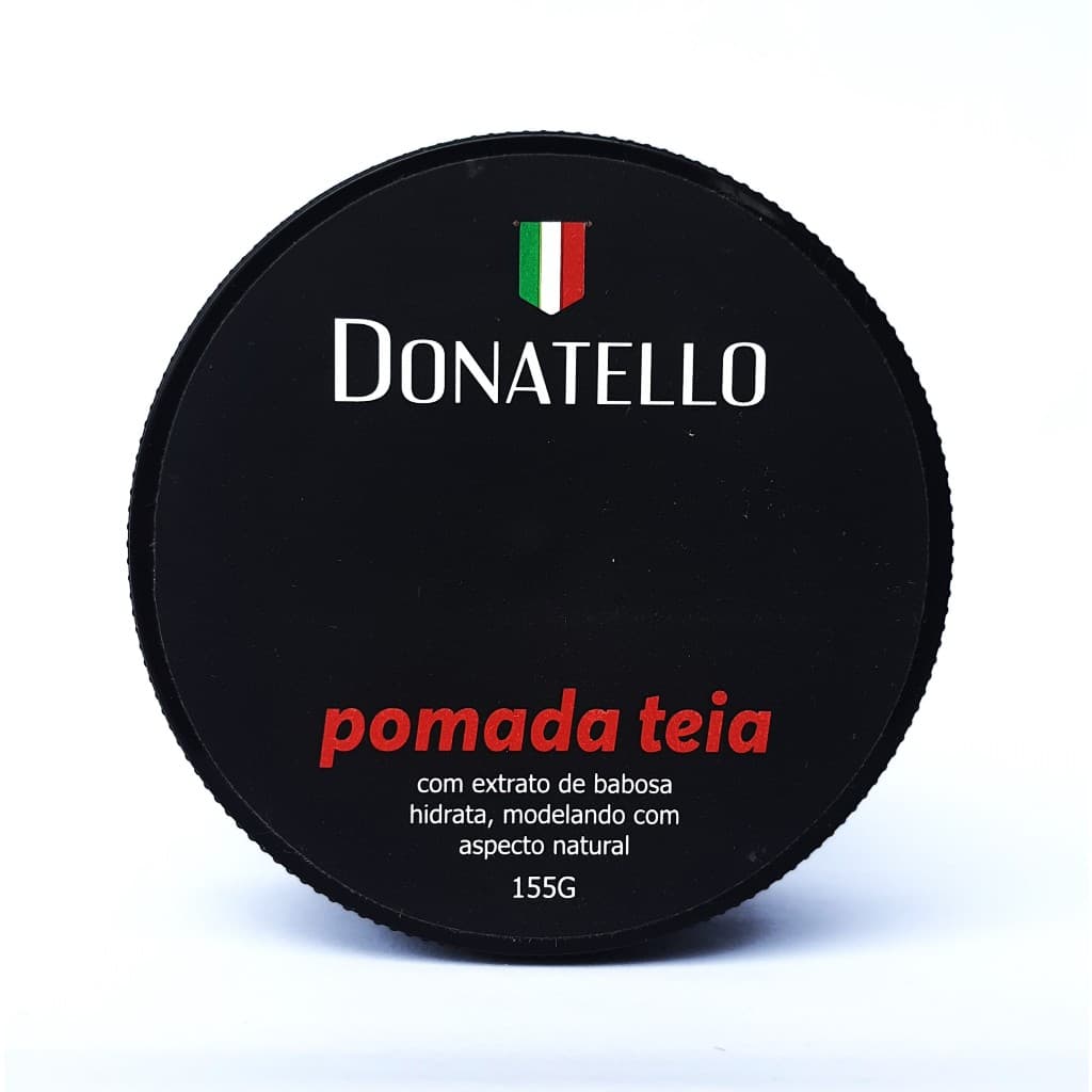 Pomada Modeladora Teia Efeito Natural Donatello 155g