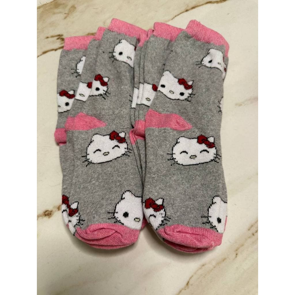 Kit 12 Pares Meia Infantil menina ALGODÃO personagens