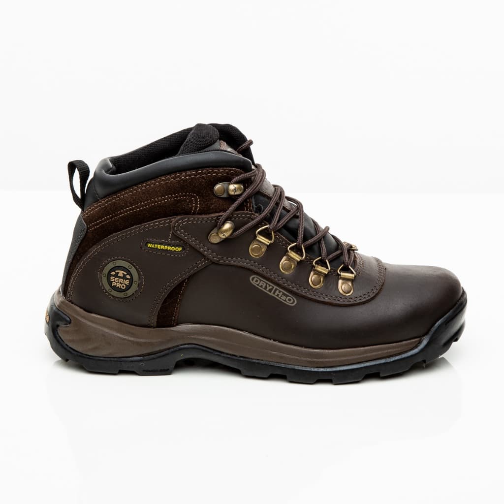 Bota Impermeável BullTerrier Freemont Trekking Adventure Trilha e Moto Com Palmilha Gel