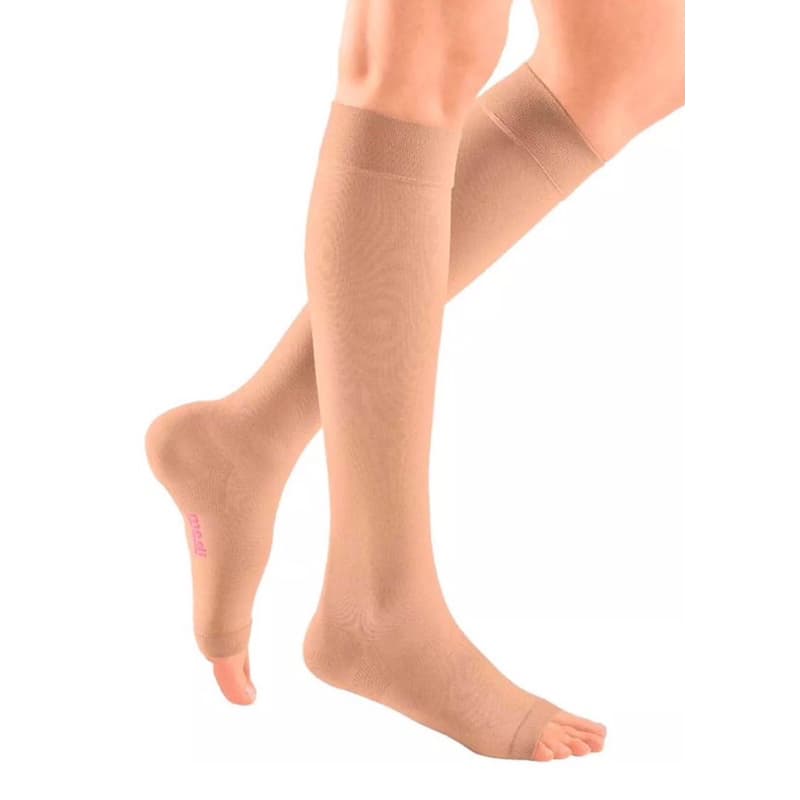 Meia Medi Duomed 3/4 20-30mmHg Cor Bege