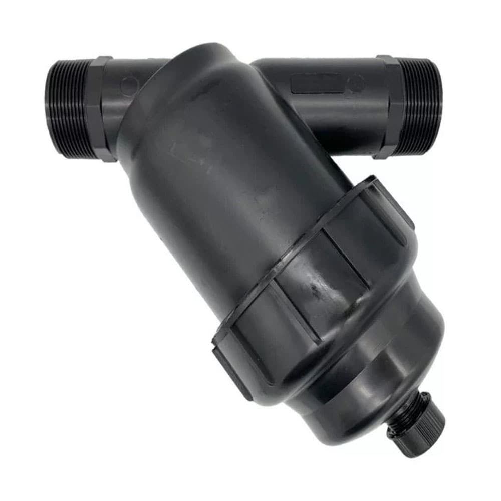 Filtro de Tela Inox para Irrigação 120 mesh Rosca 1 1/2  Polegadas 10 m3/h