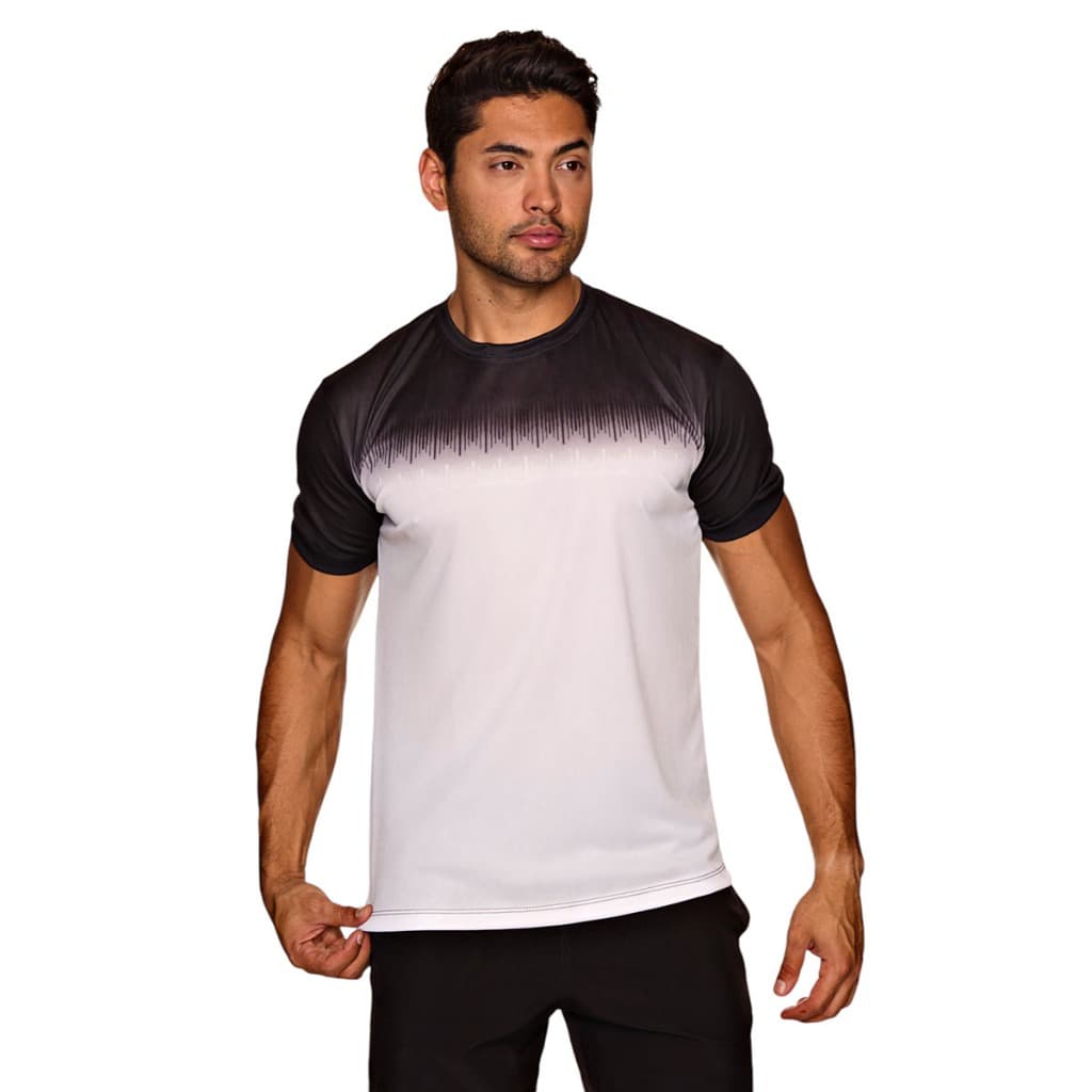Camisa/Camiseta de Academia Dry Fitness  Mascullina Respirável Para Treino Atividade Fisica