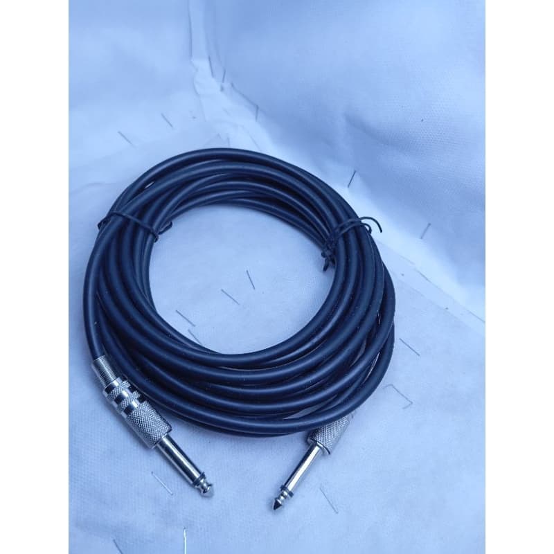 Cabo  Com Plug  P10 +P10 Mono De 5 MT Pará Audio Mono